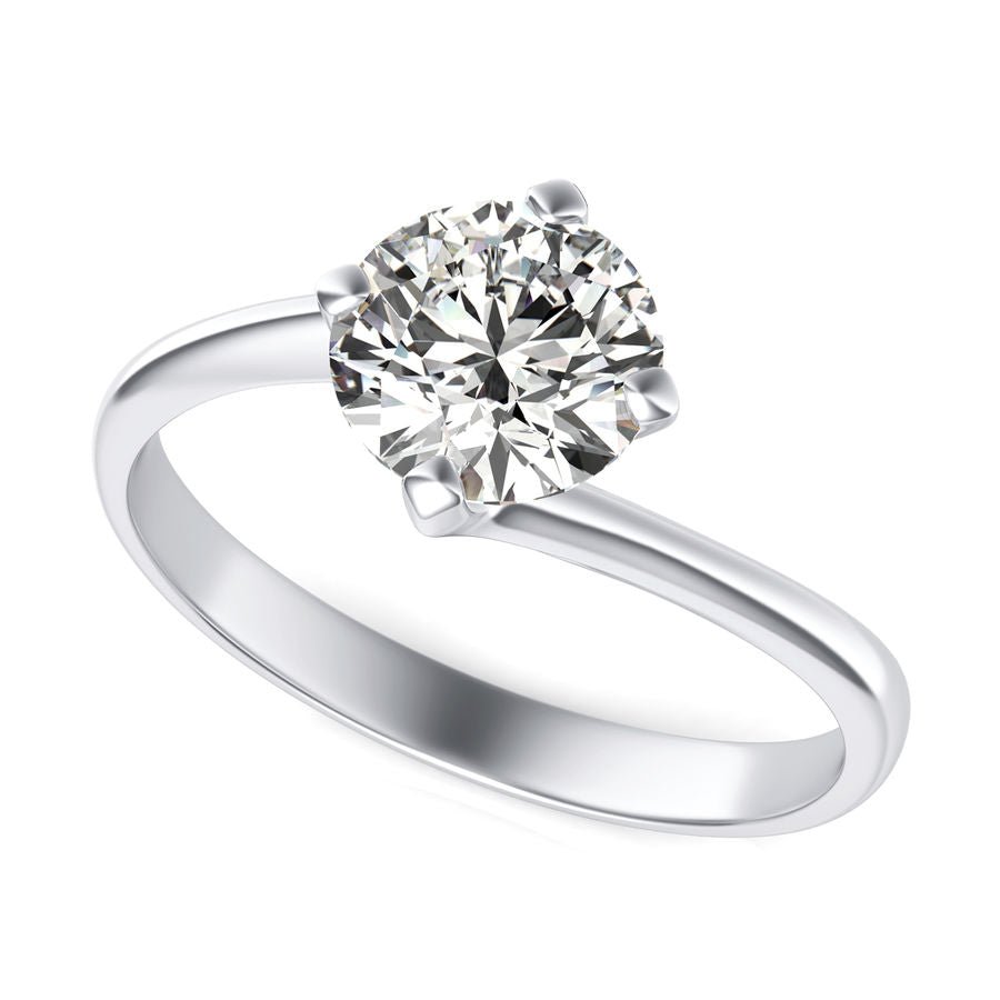 Solitaire Engagement Ring - Jewelry Exchange Center
