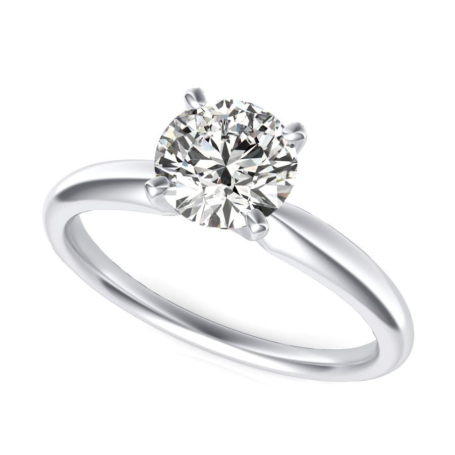 Solitaire Engagement Ring - Jewelry Exchange Center