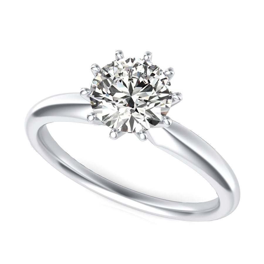 Solitaire Engagement Ring - Jewelry Exchange Center