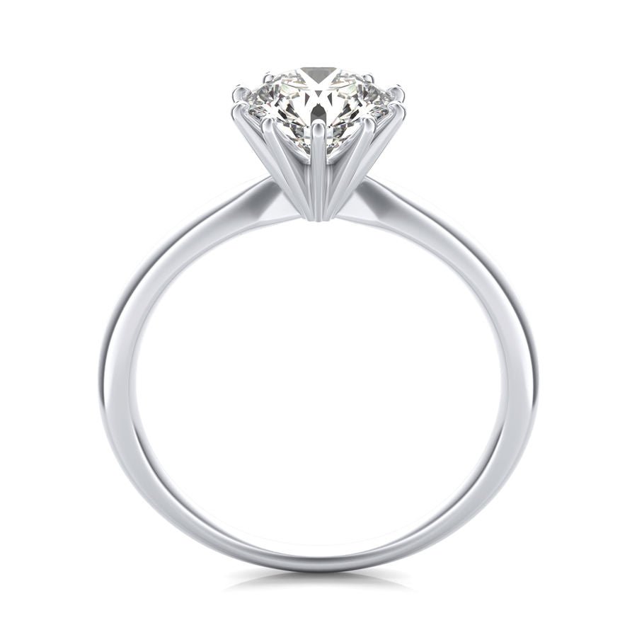 Solitaire Engagement Ring - Jewelry Exchange Center
