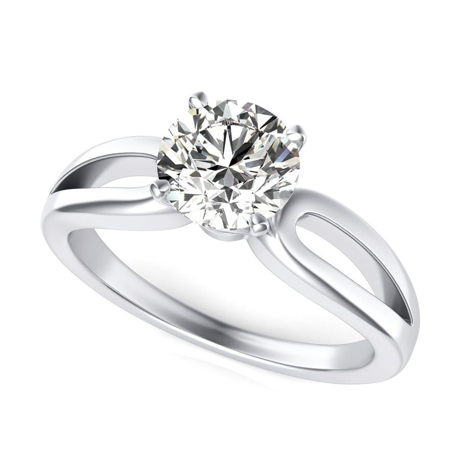 Solitaire Engagement Ring - Jewelry Exchange Center