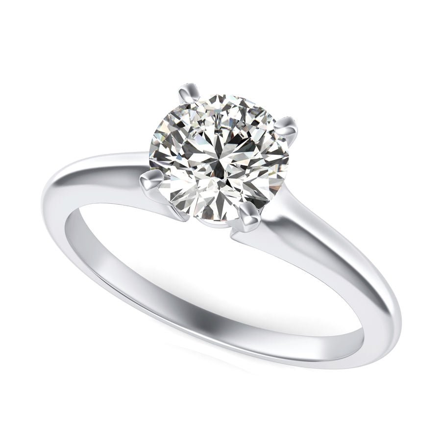 Solitaire Engagement Ring - Jewelry Exchange Center