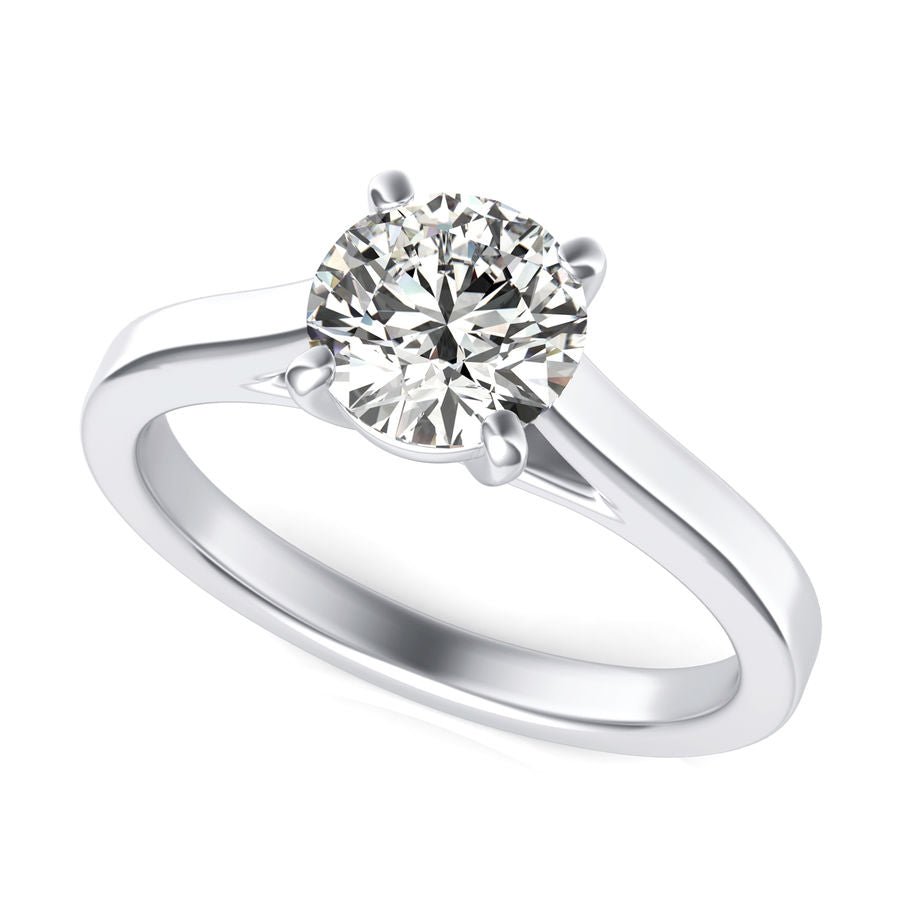 Solitaire Engagement Ring - Jewelry Exchange Center