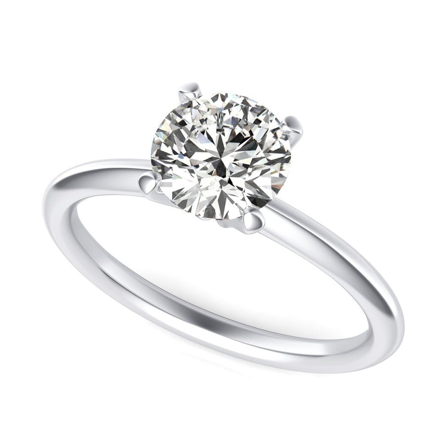 Solitaire Engagement Ring - Jewelry Exchange Center