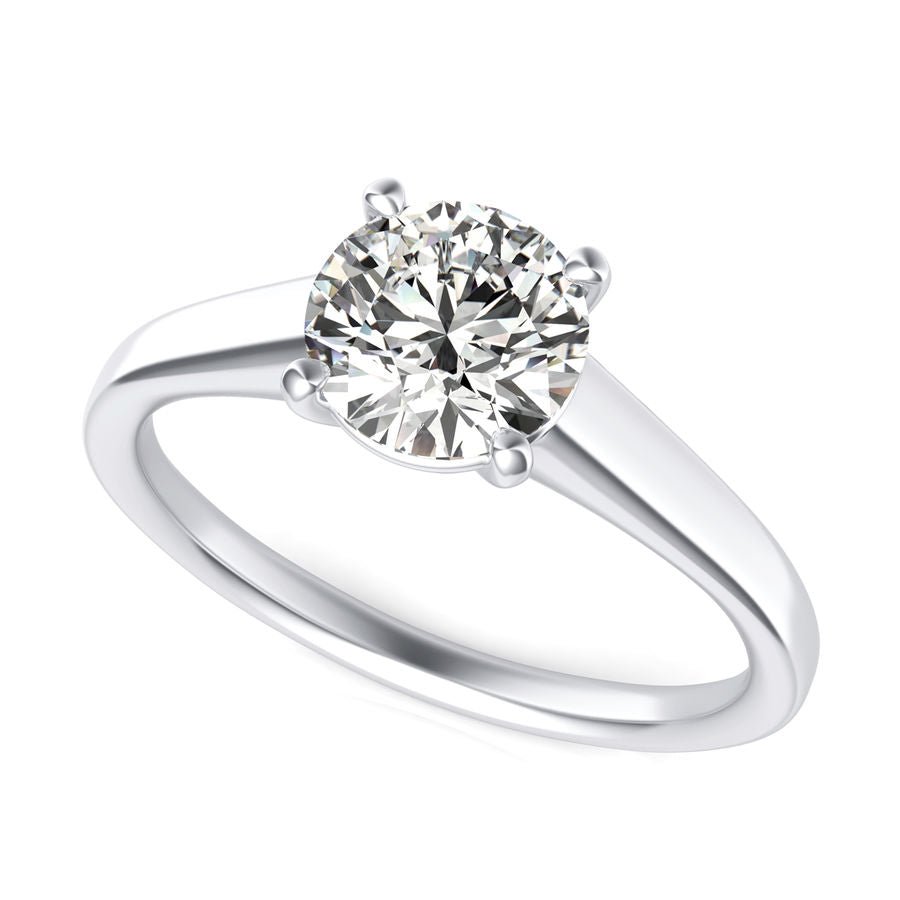 Solitaire Engagement Ring - Jewelry Exchange Center