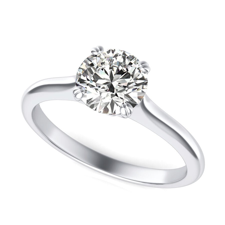 Solitaire Engagement Ring - Jewelry Exchange Center