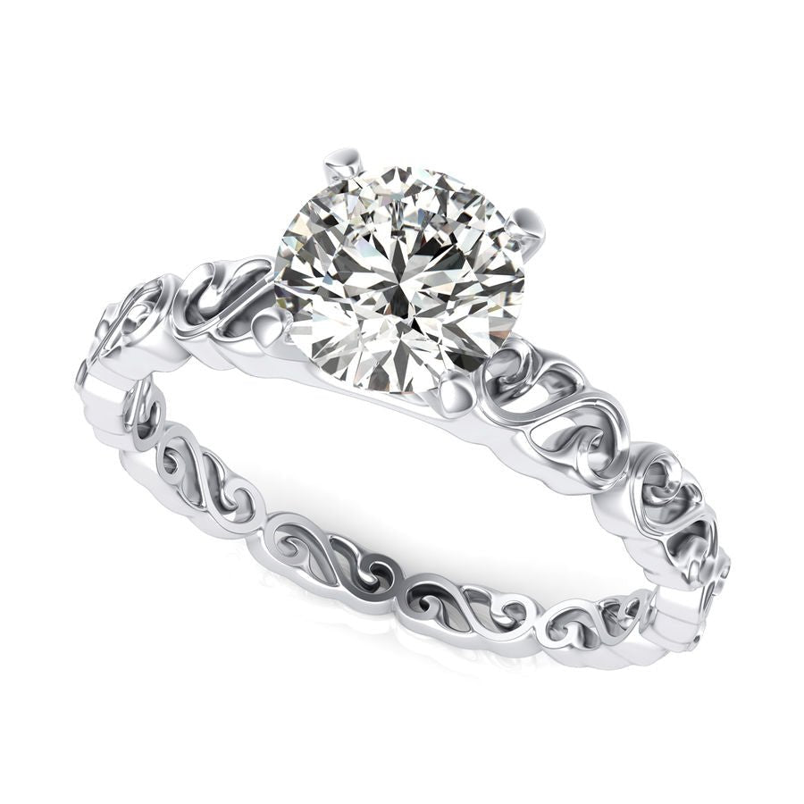 Solitaire Engagement Ring - Jewelry Exchange Center