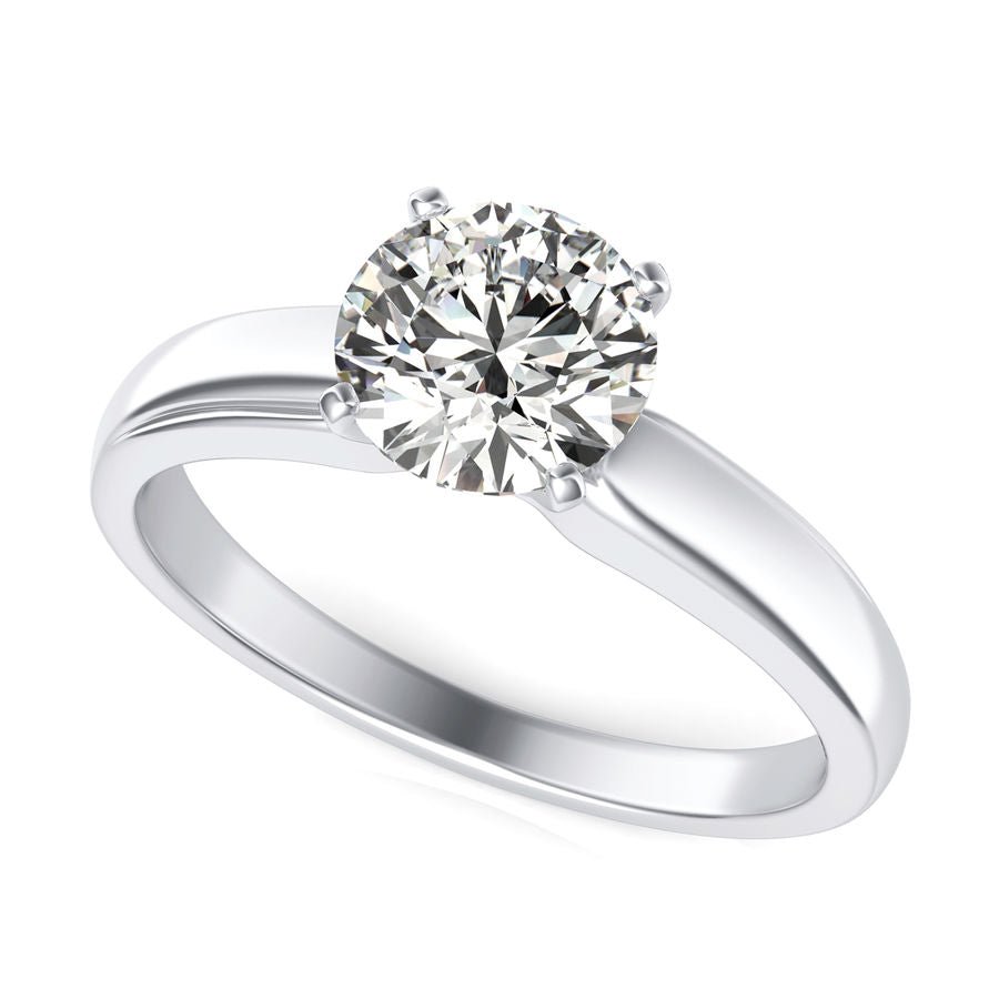 Solitaire Engagement Ring - Jewelry Exchange Center