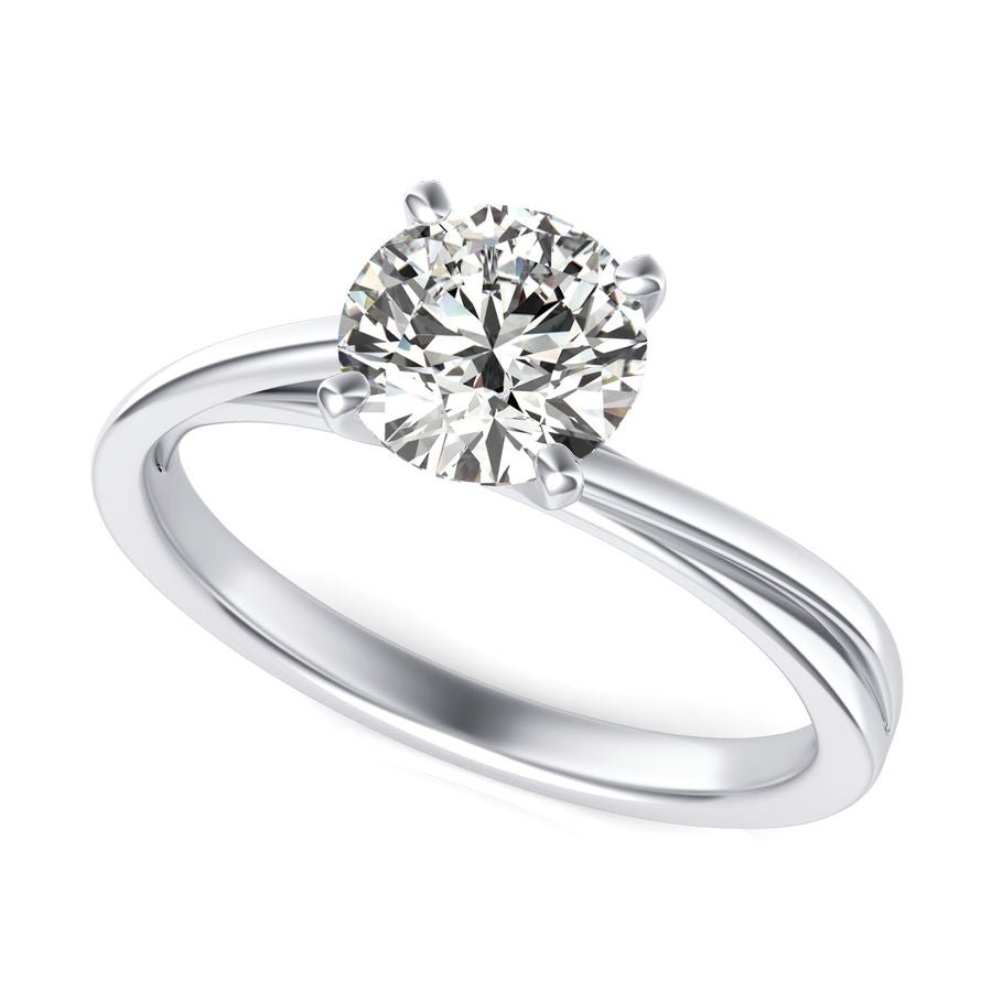 Solitaire Engagement Ring - Jewelry Exchange Center