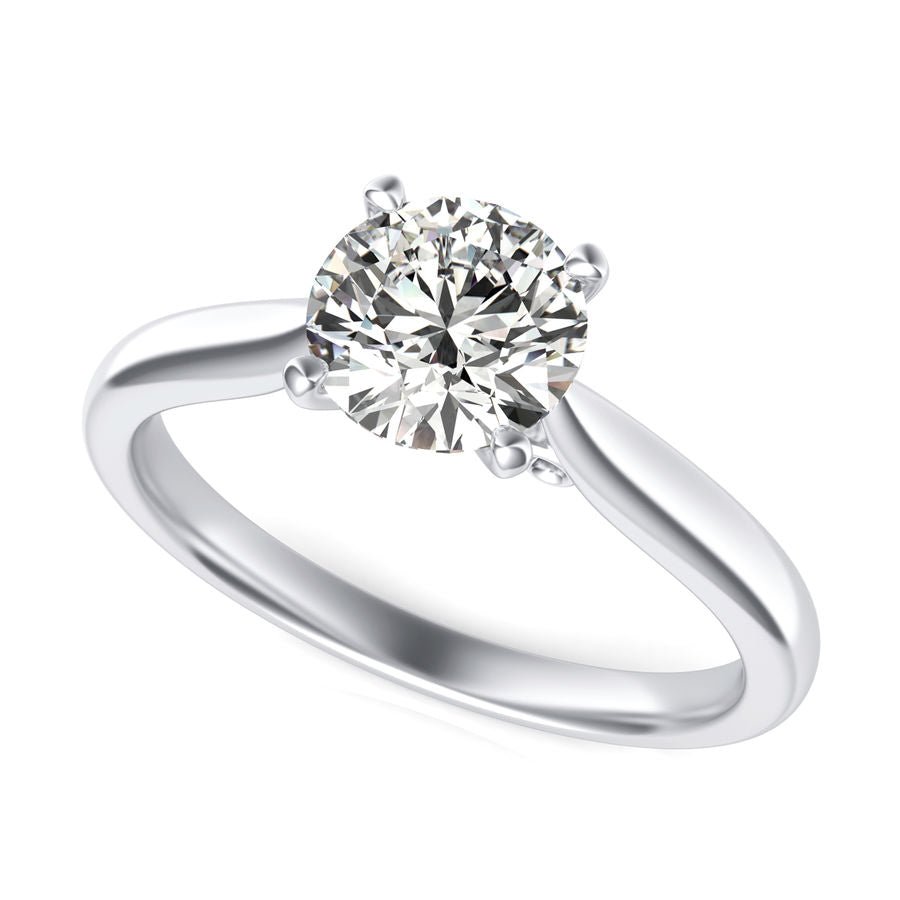 Solitaire Engagement Ring - Jewelry Exchange Center