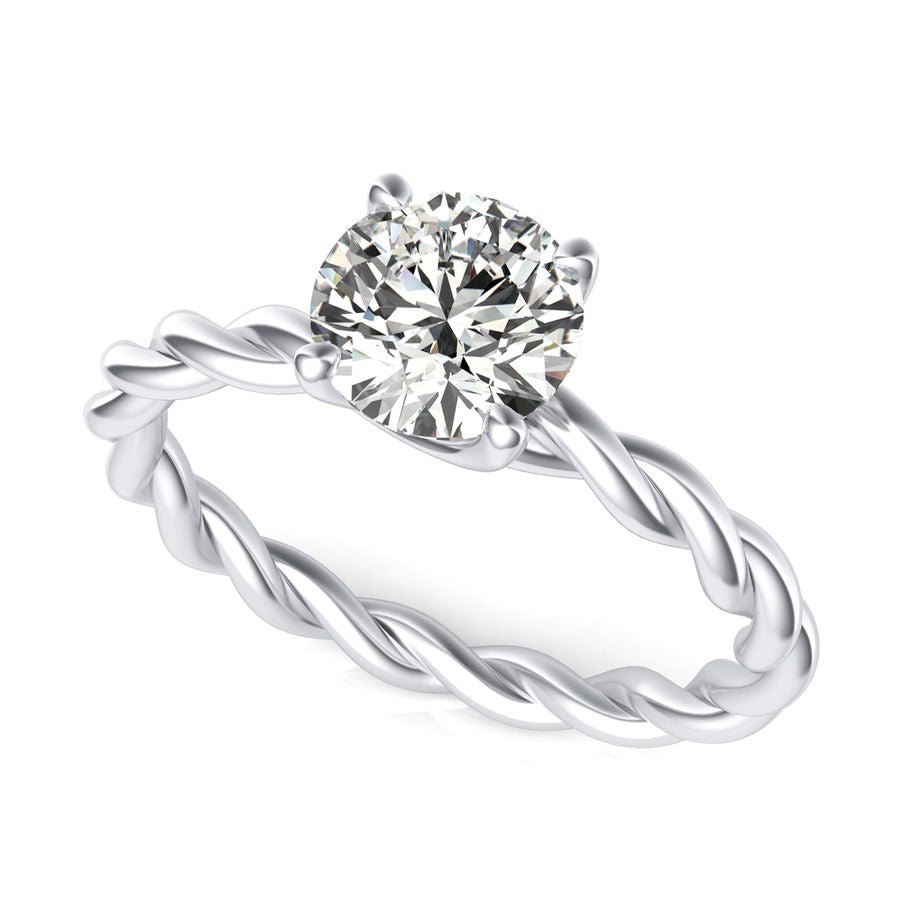 Solitaire Engagement Ring - Jewelry Exchange Center