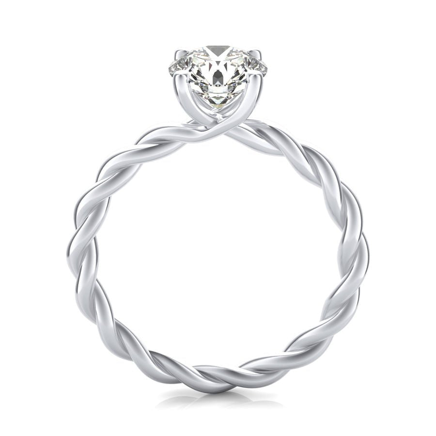 Solitaire Engagement Ring - Jewelry Exchange Center