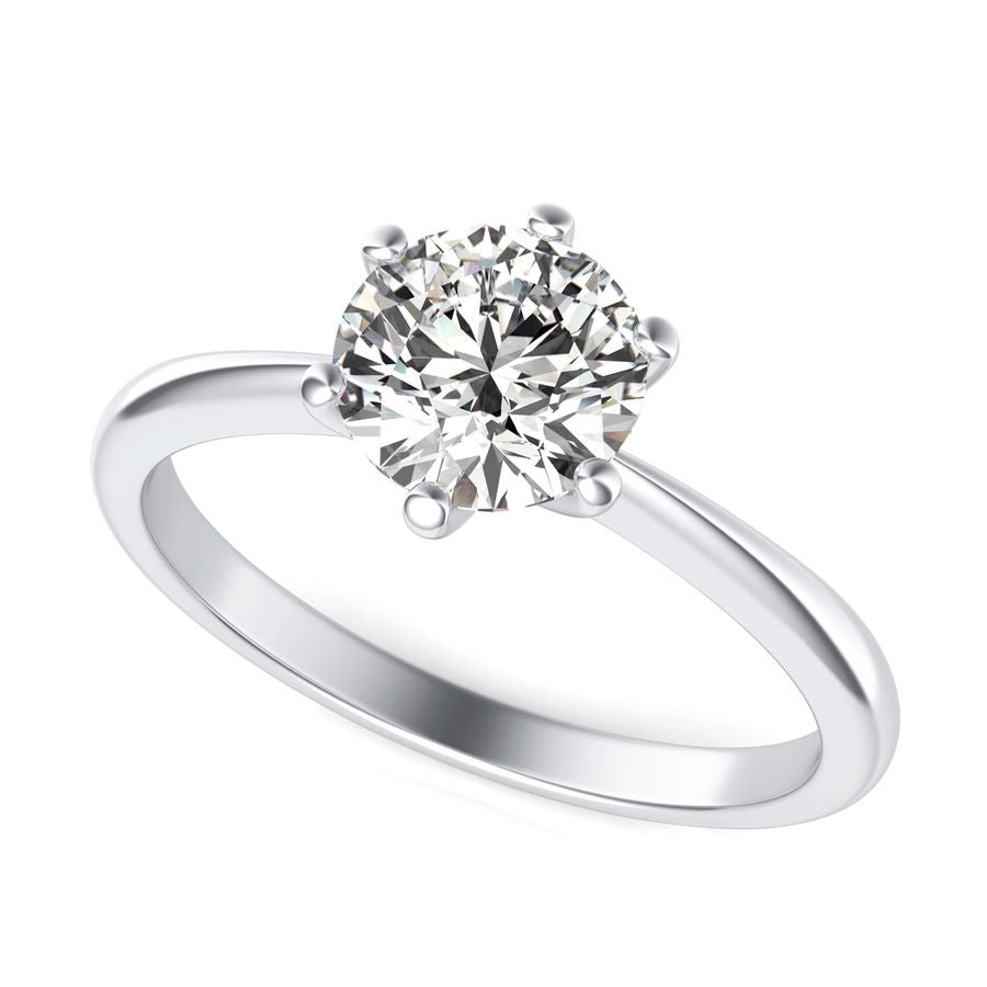 Solitaire Engagement Ring - Jewelry Exchange Center