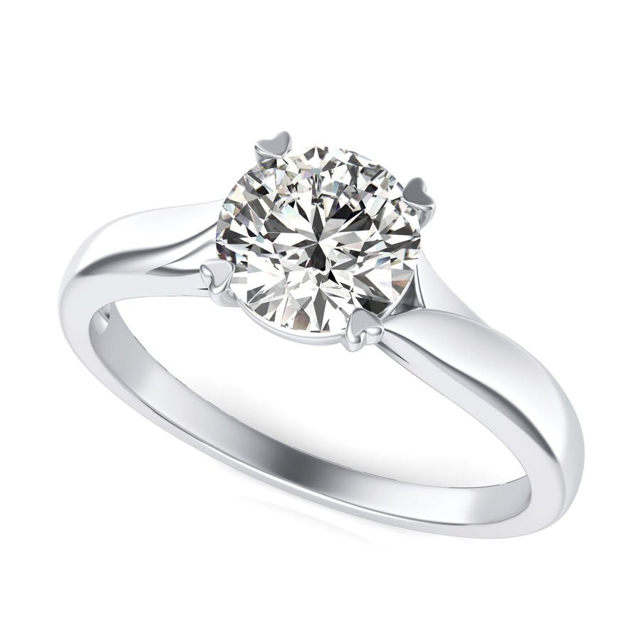 Solitaire Engagement Ring - Jewelry Exchange Center