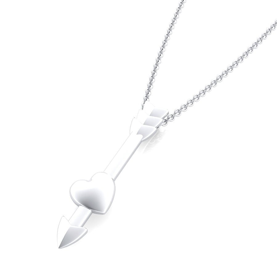 Heart and Arrow Pendant - Jewelry Exchange Center