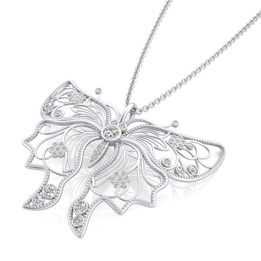 Butterfly Pendant - Jewelry Exchange Center