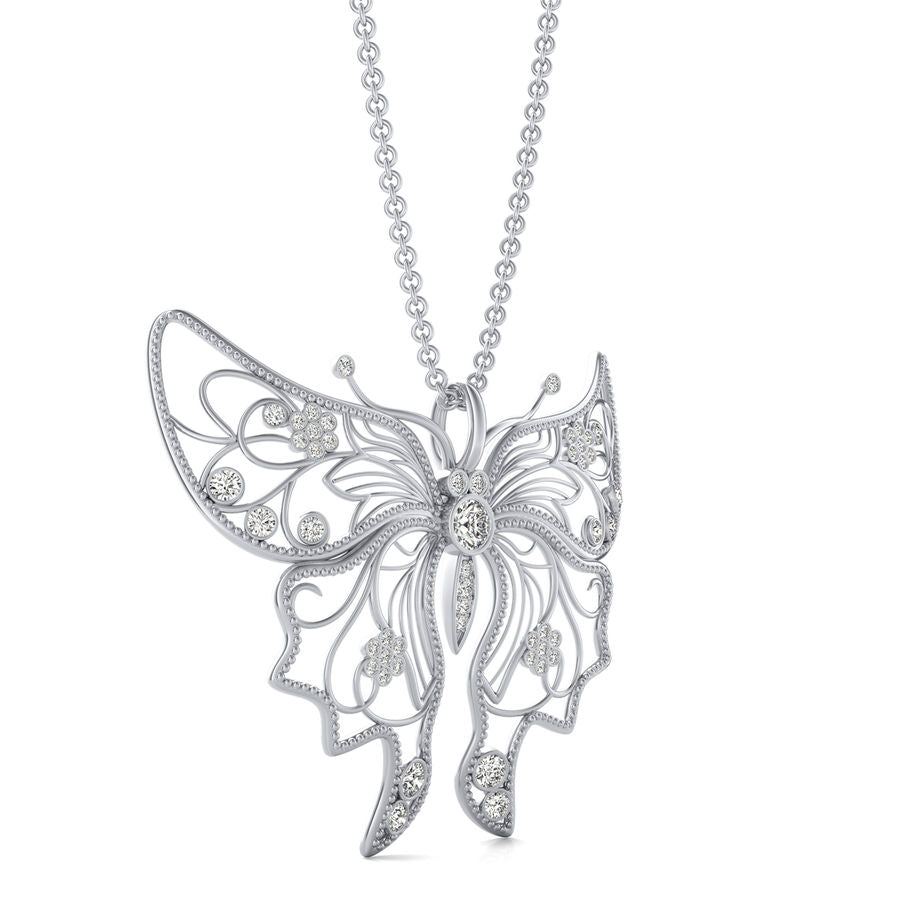 Butterfly Pendant - Jewelry Exchange Center