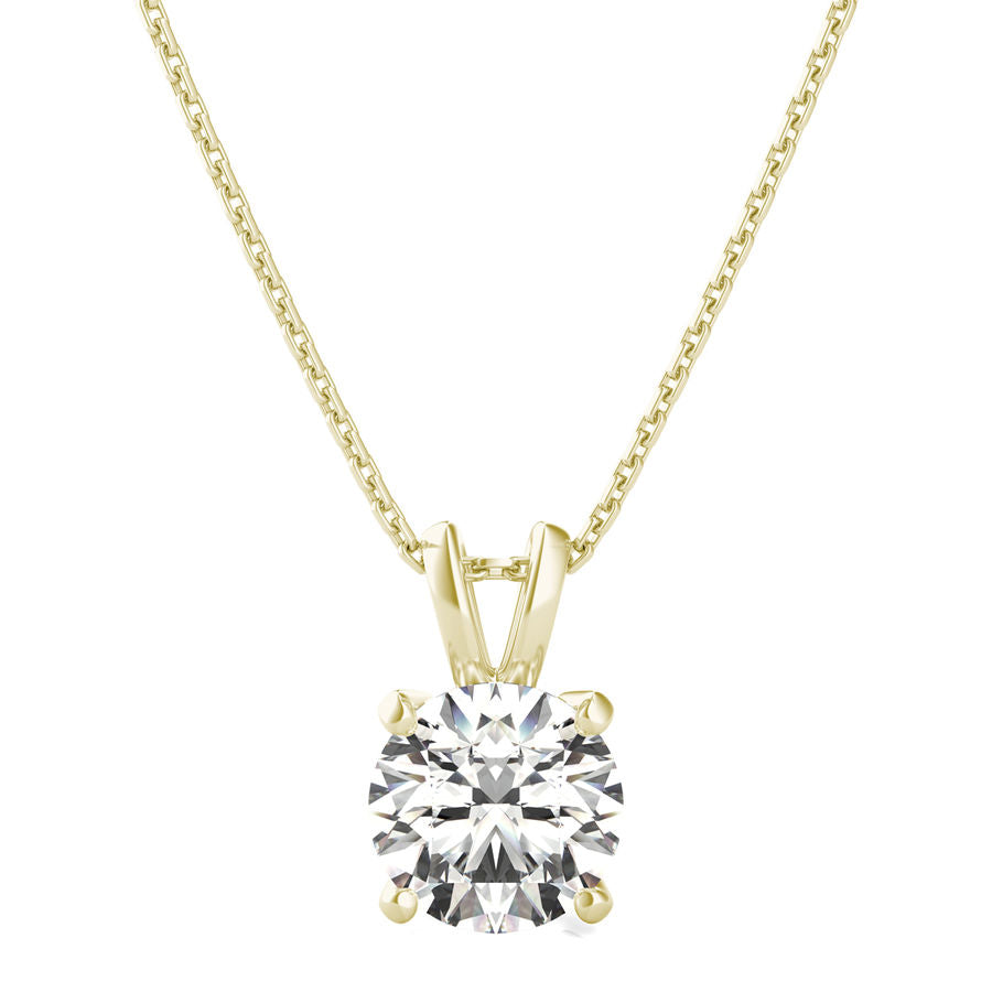 0.50 ctw. Diamond Solitaire Pendant for Black Friday Sale