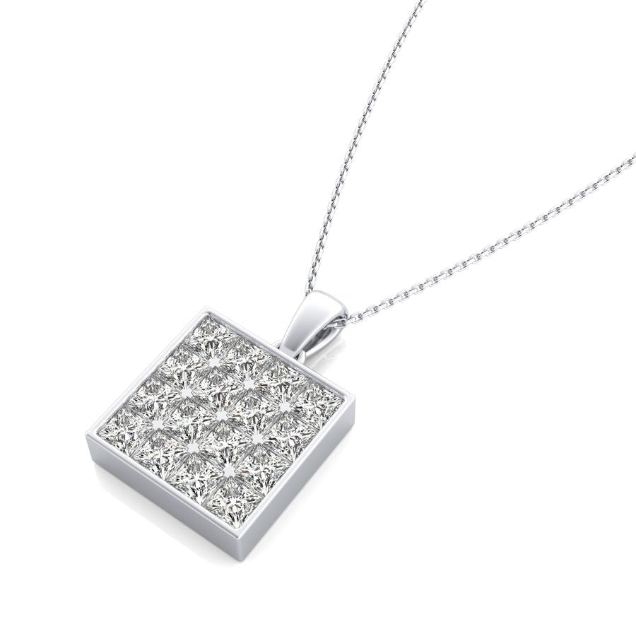 Bezel Cluster Pendants - Jewelry Exchange Center