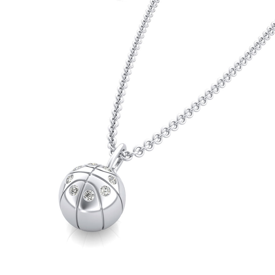 Basketball Pendant - Jewelry Exchange Center
