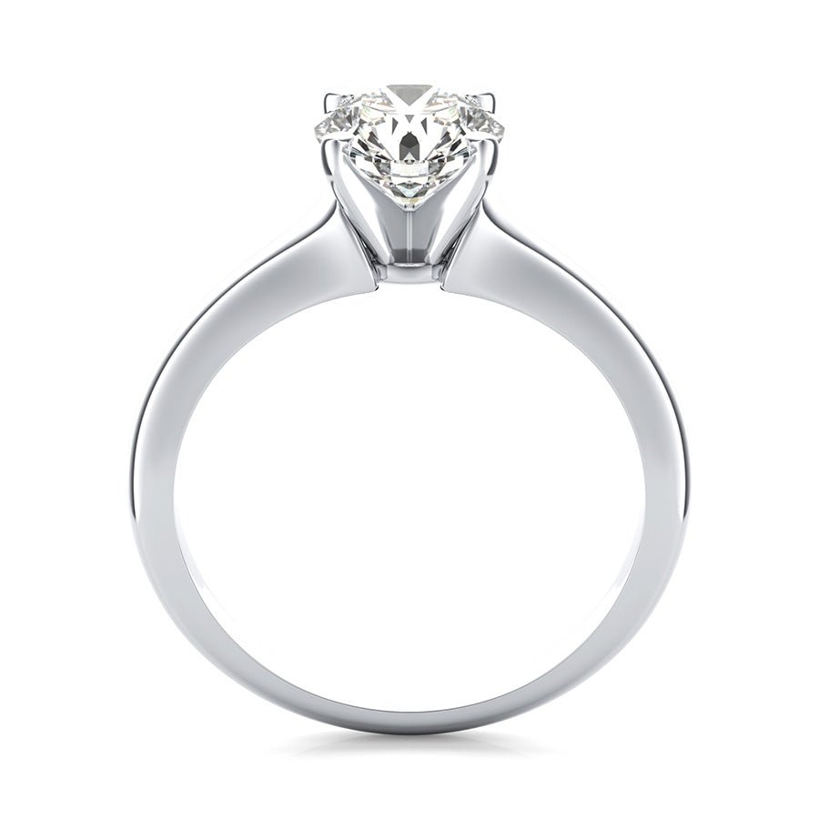 Classic Solitaire Engagement Ring - Jewelry Exchange Center