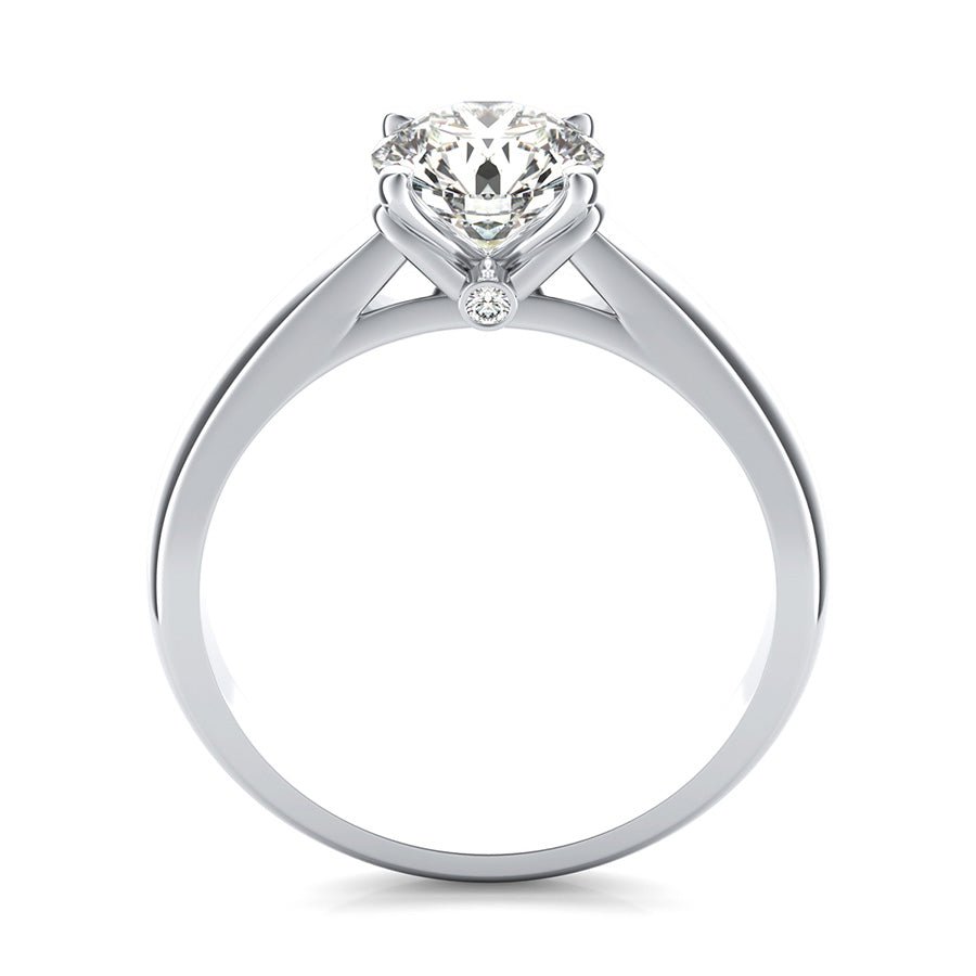 Le Nora Solitaire Engagement Ring - Jewelry Exchange Center