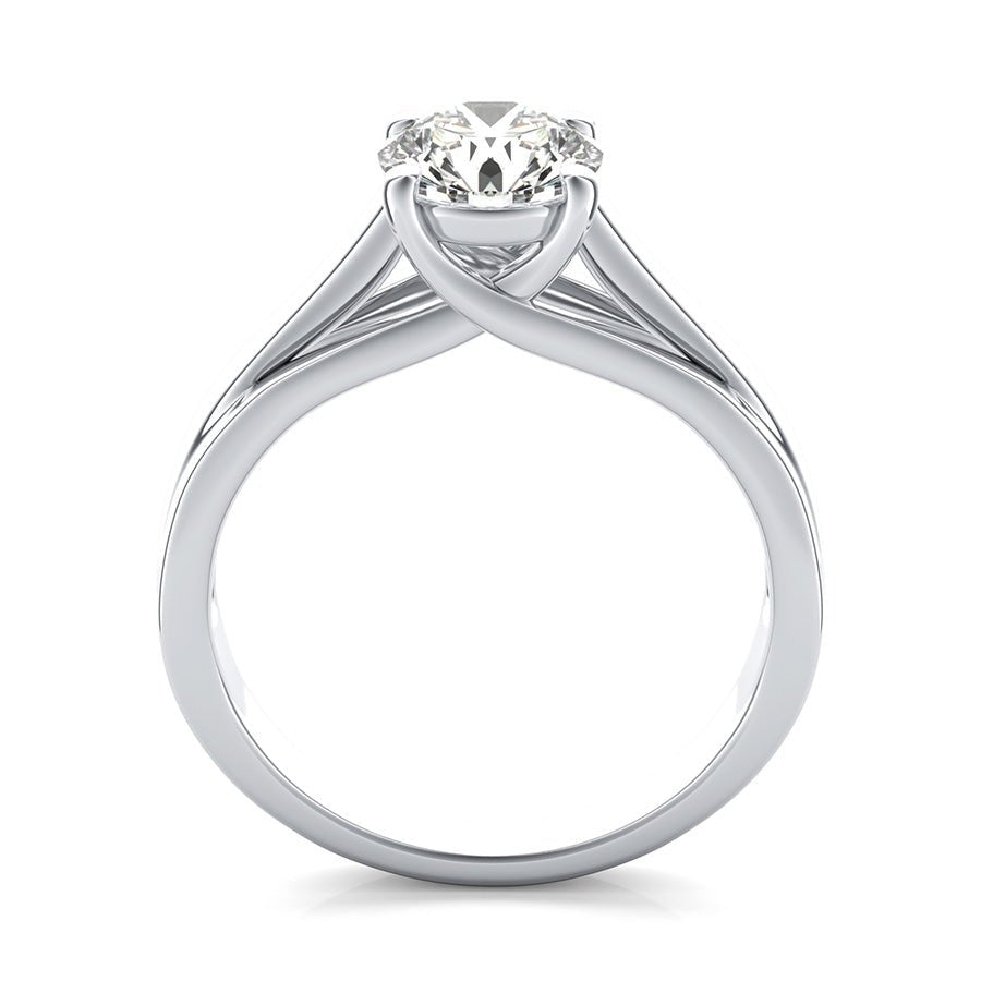 Amore Trellis Solitaire Engagement Ring - Jewelry Exchange Center