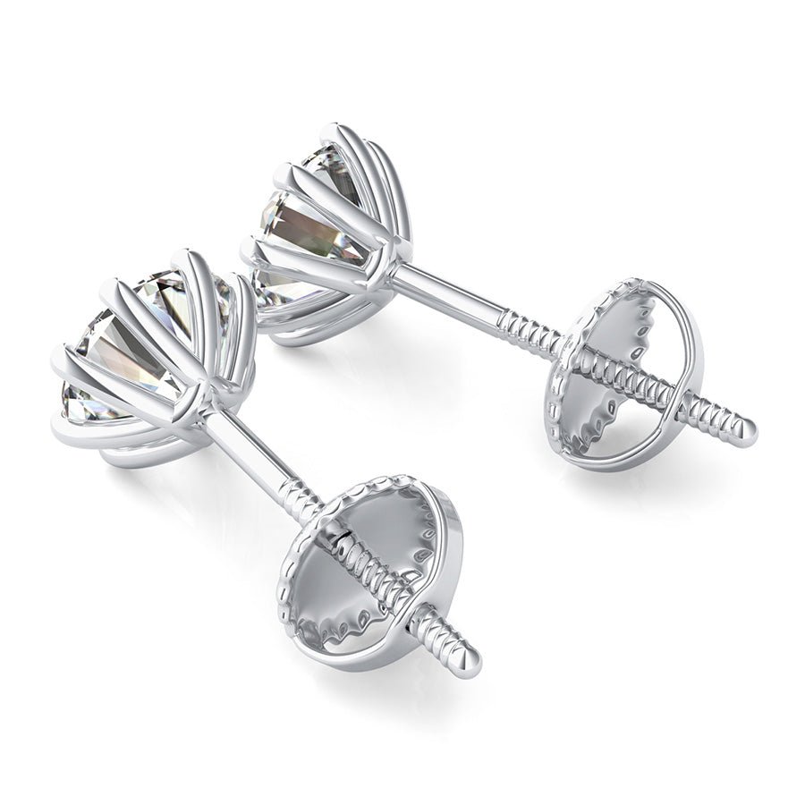 Wire Martini Stud Earrings - Jewelry Exchange Center