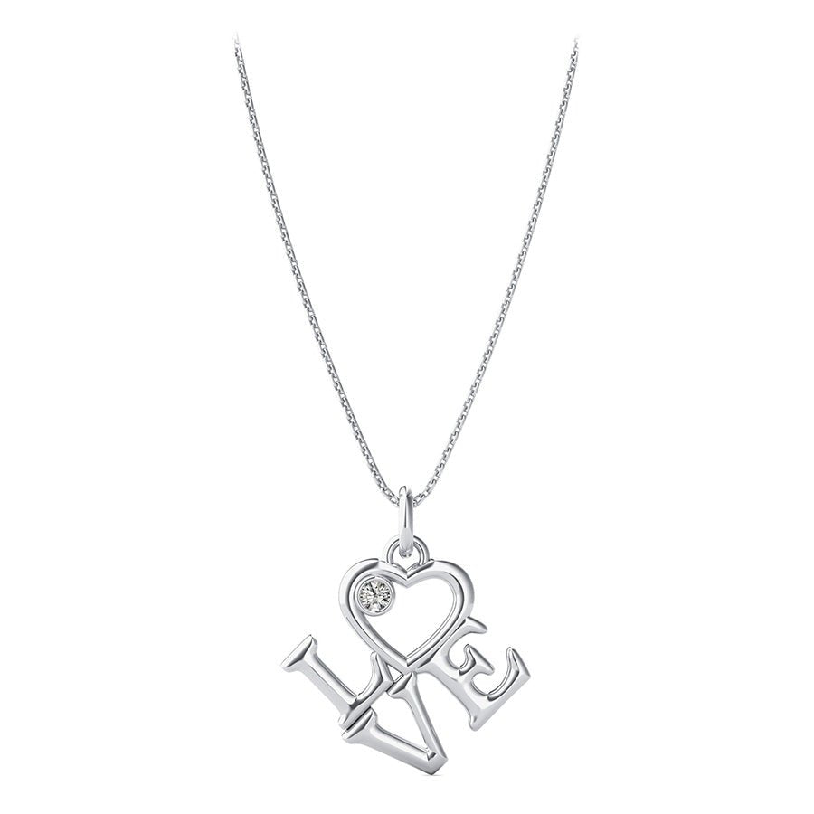 "Love" Heart Pendant - Jewelry Exchange Center