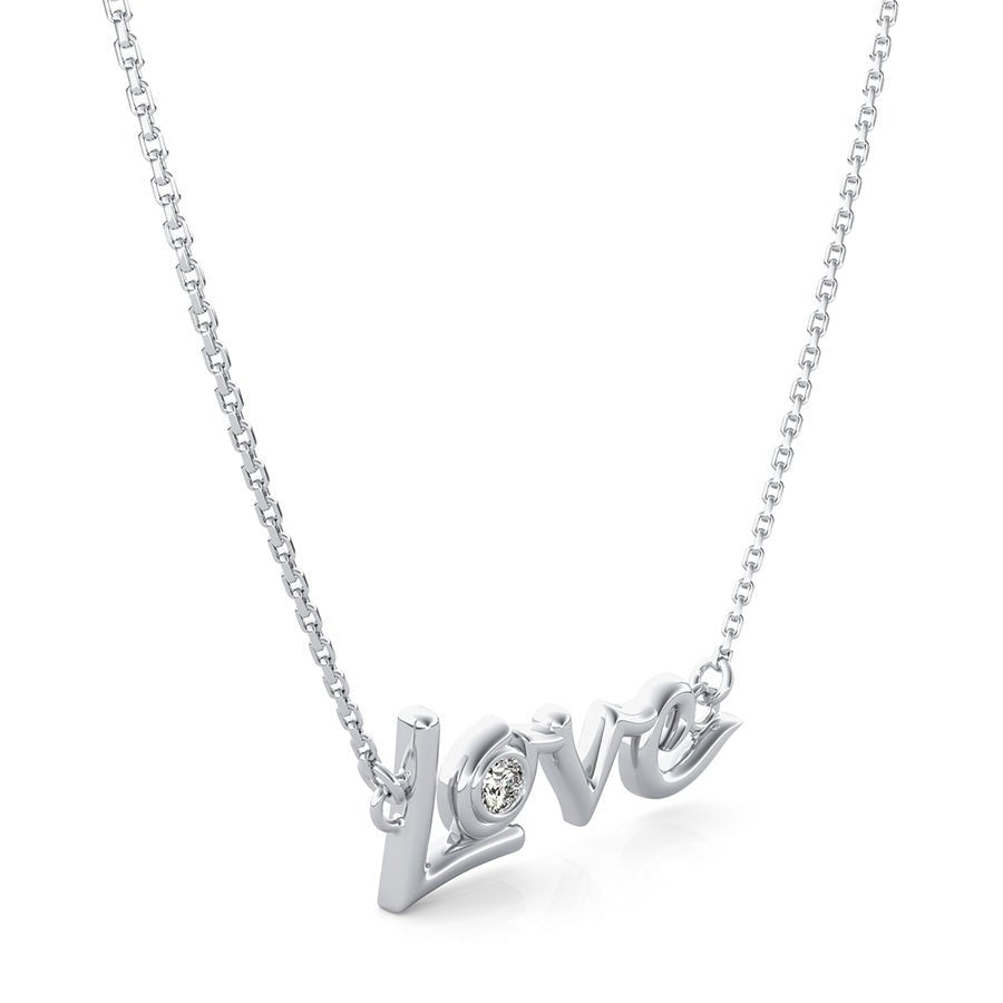 "Love" Word Pendant - Jewelry Exchange Center