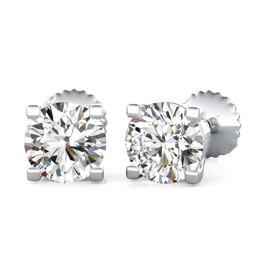 Basket Stud Earrings - Jewelry Exchange Center