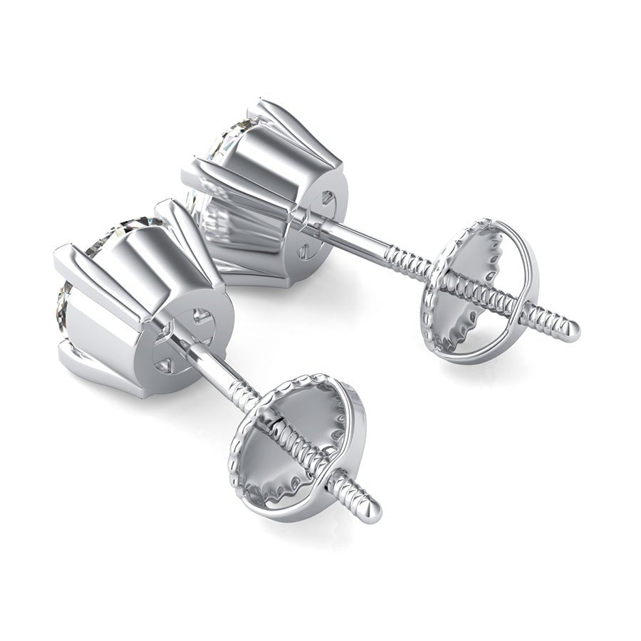 Basket Stud Earrings - Jewelry Exchange Center