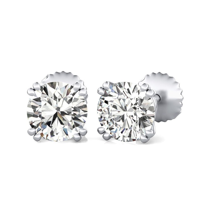 Double Wire Stud Earrings - Jewelry Exchange Center