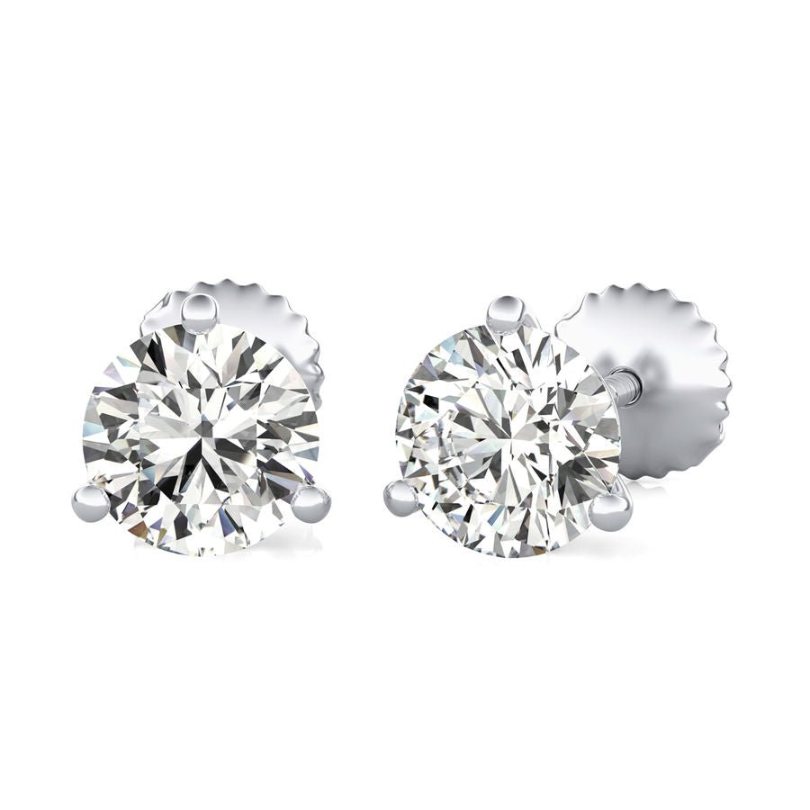 Martini Stud Earrings - Jewelry Exchange Center