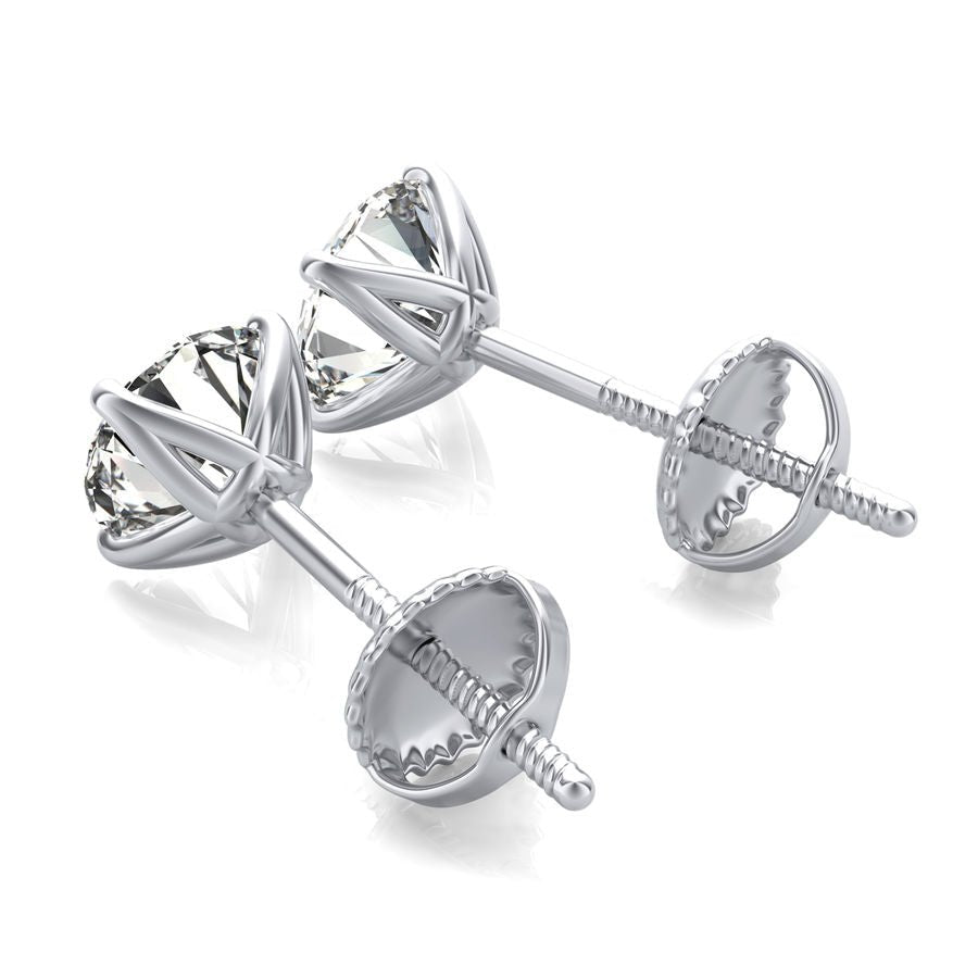 Martini Stud Earrings - Jewelry Exchange Center