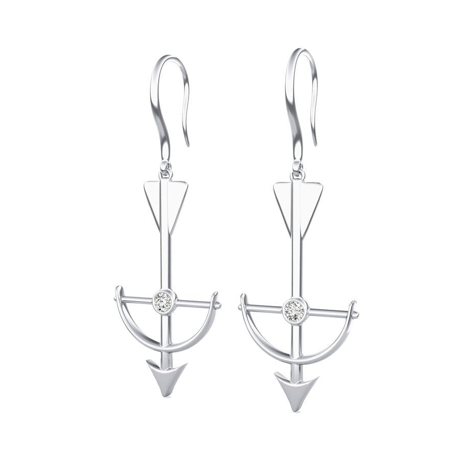 Bow and Arrow Earrings - Jewelry Exchange Center