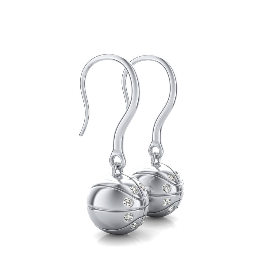 Basketball Earrings - Jewelry Exchange Center