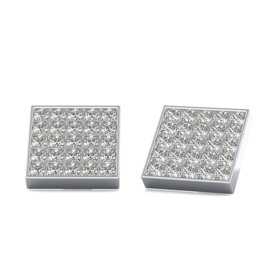 4.50 Ct. T.W. Cluster Stud Earrings - Jewelry Exchange Center