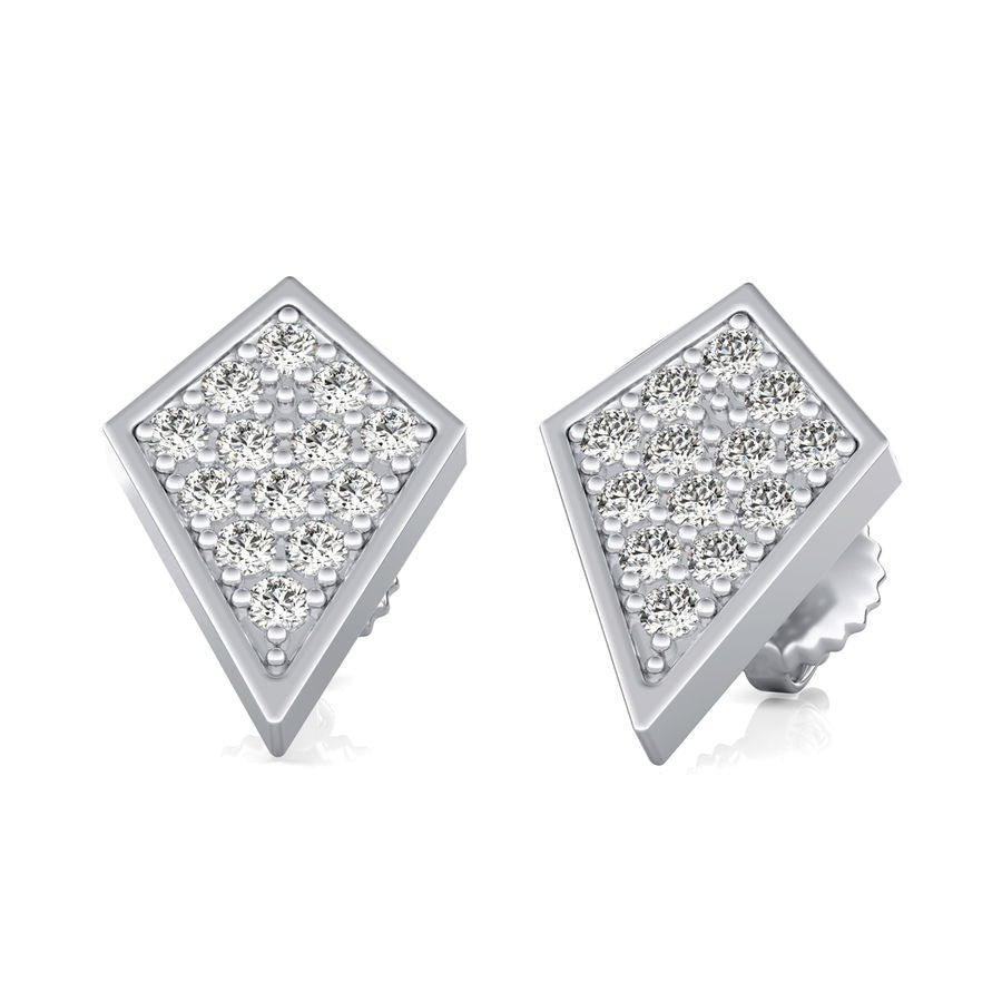 0.25 Ct. T.W. Cluster Stud Earrings - Jewelry Exchange Center