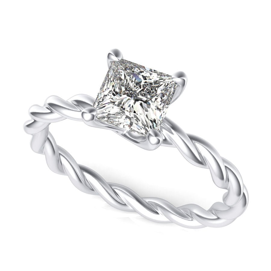 Solitaire Engagement Ring - Jewelry Exchange Center