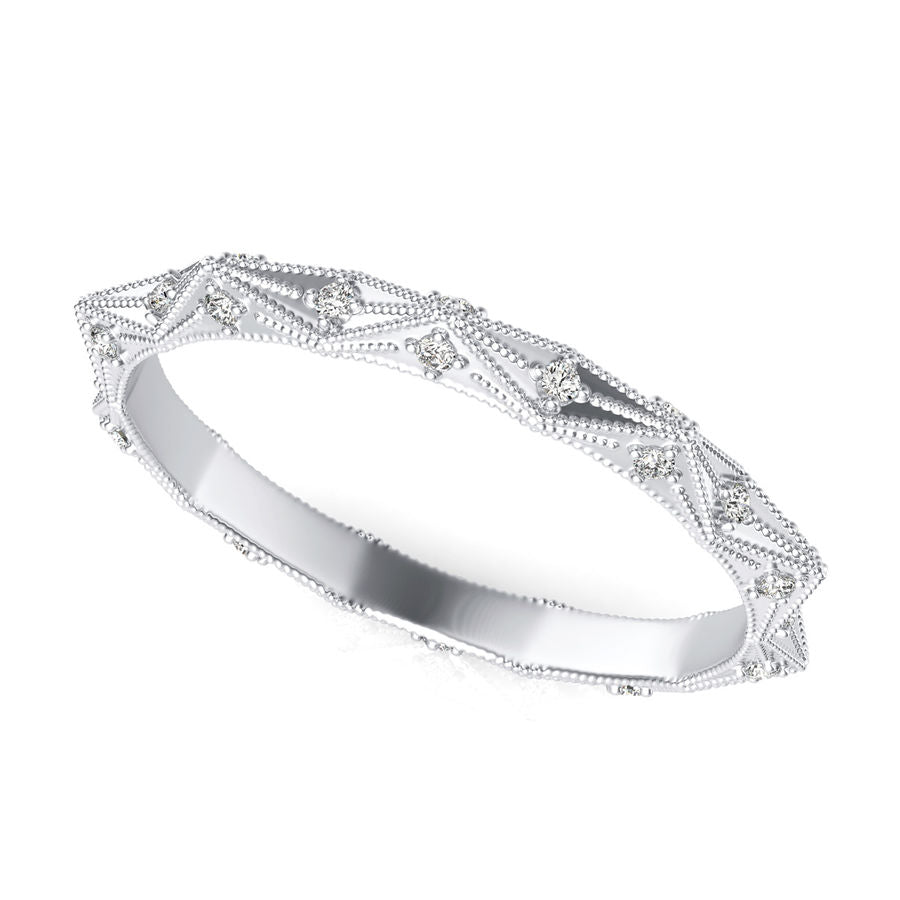 Floral Eternity Ring - Jewelry Exchange Center