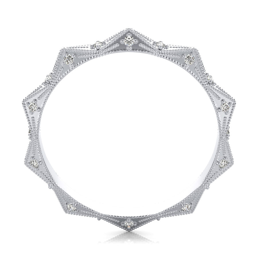 Floral Eternity Ring - Jewelry Exchange Center