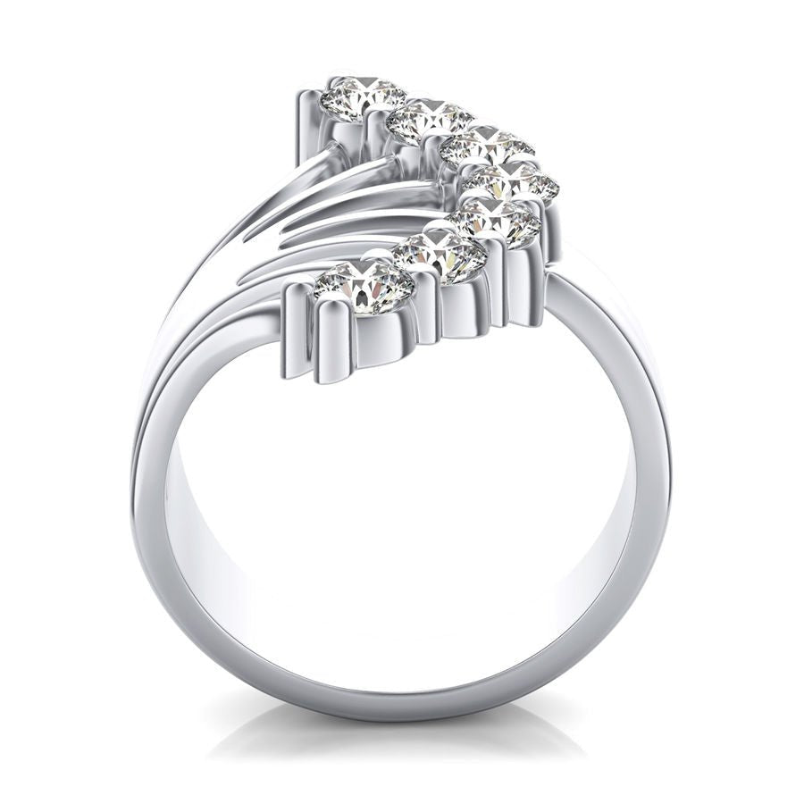 7 Stone Tree Fashion Ring - Jewelry Exchange Center
