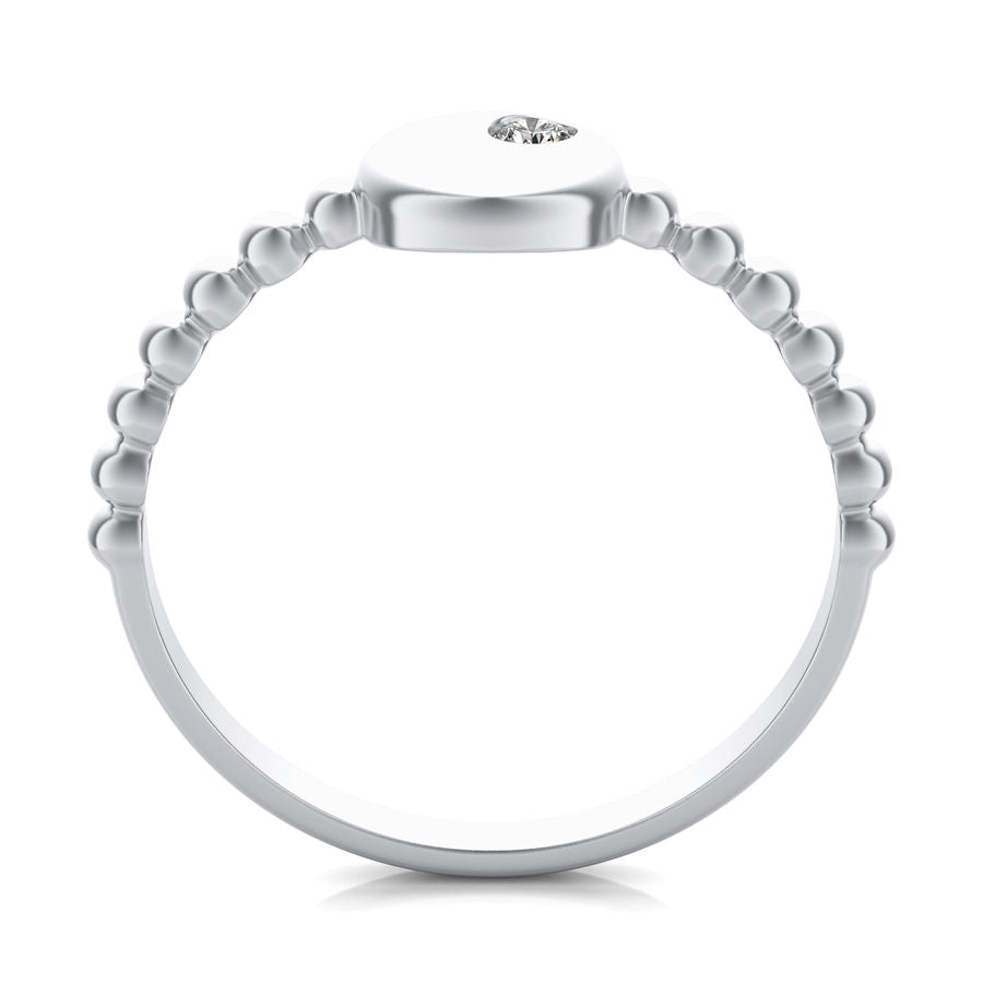 Bezel Dot Fashion Ring - Jewelry Exchange Center