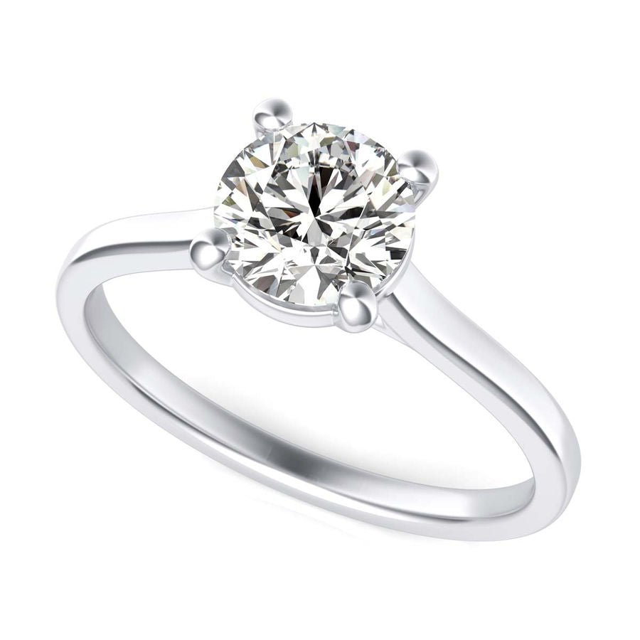 Solitaire Engagement Ring - Jewelry Exchange Center