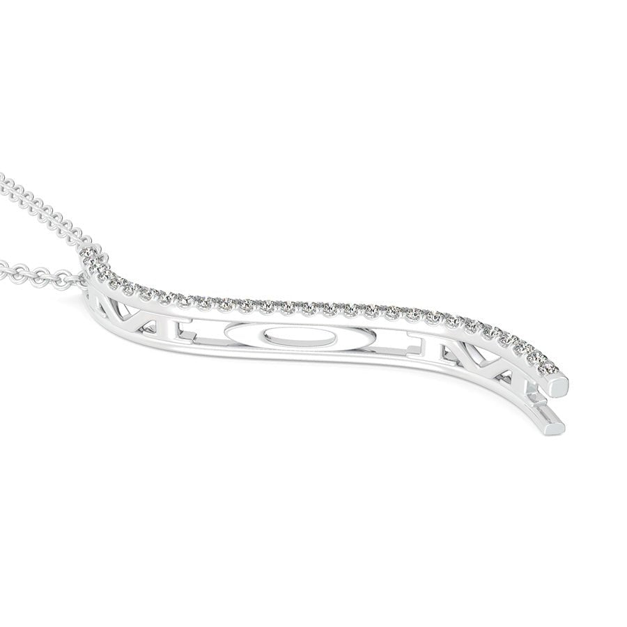 "MOM" S - Curved Pendant - Jewelry Exchange Center