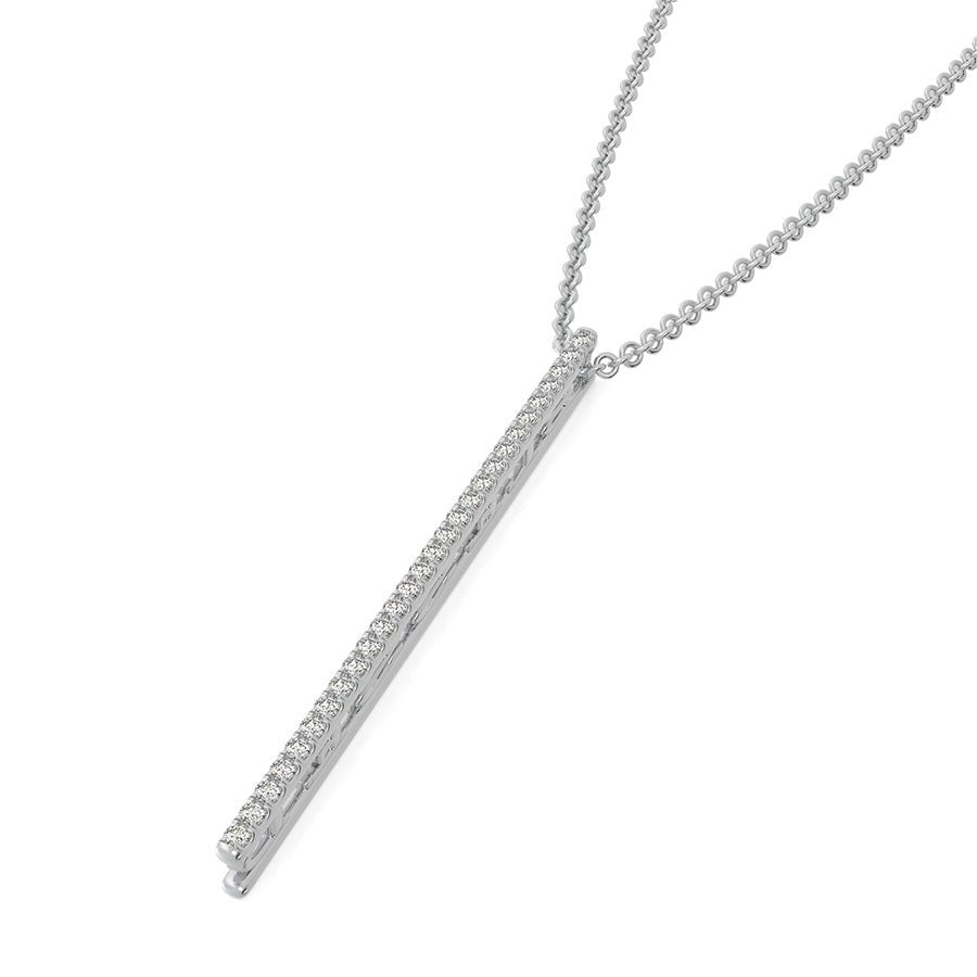 "BLESSED" Drop Bar Pendant - Jewelry Exchange Center