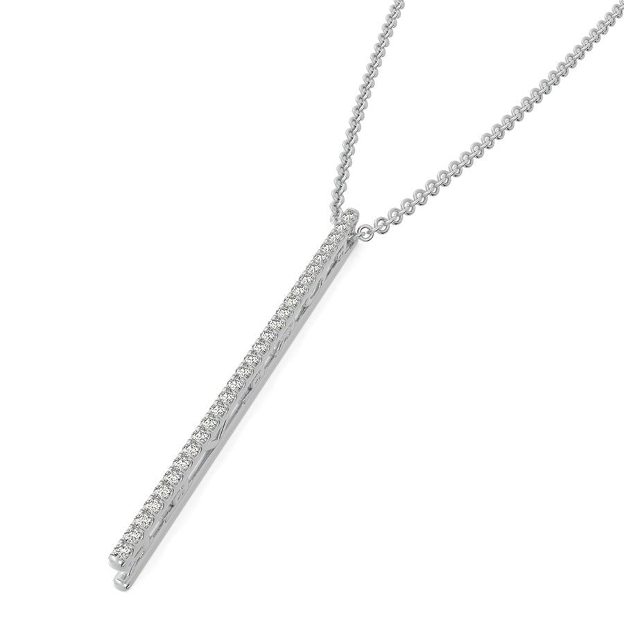 "FOREVER" Drop Bar Pendant - Jewelry Exchange Center