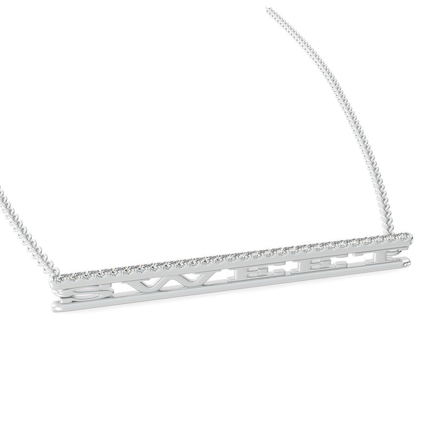 "SWEET" Bar Pendant - Jewelry Exchange Center