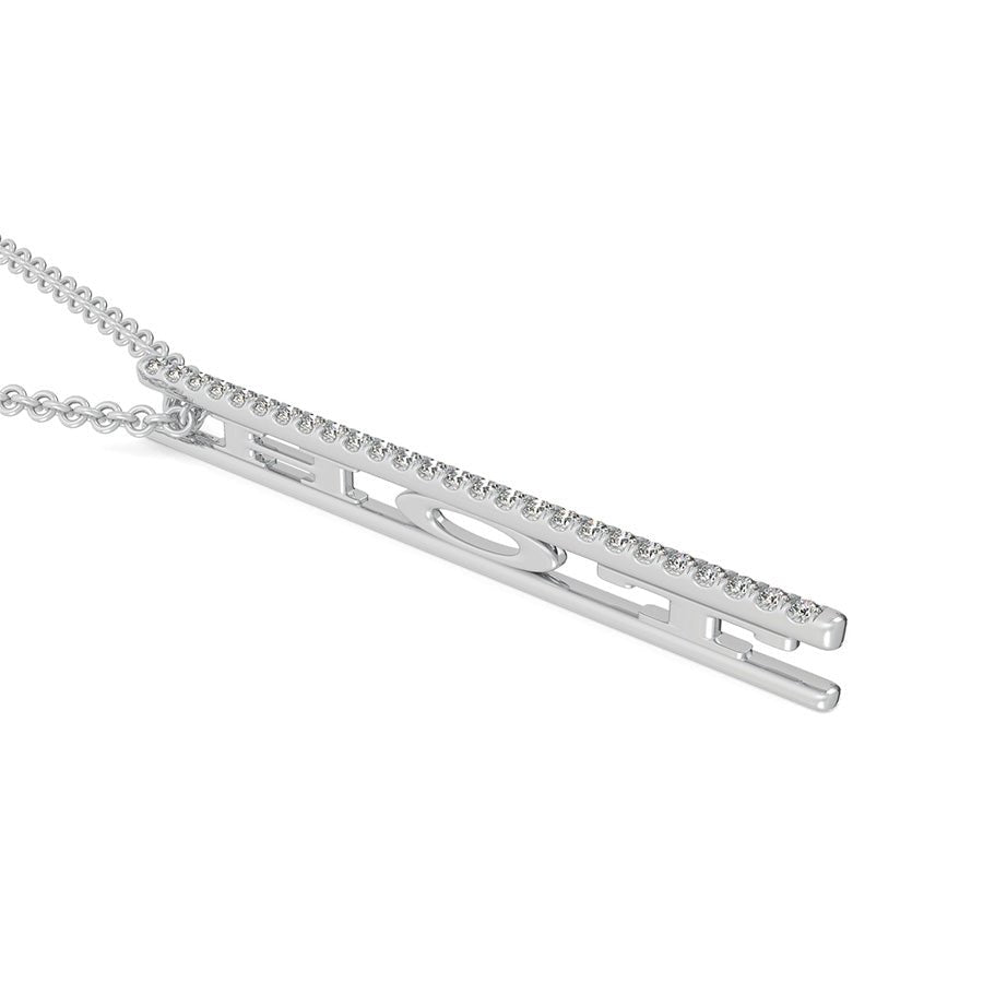 "HOT" Drop Bar Pendant - Jewelry Exchange Center